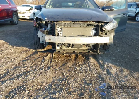 2019 Hyundai Ioniq Hybrid Blue from USA, damaged, VIN KMHC65LC3KU113964